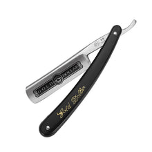 Load image into Gallery viewer, Gold Dollar 66 Classic Shaving Straight Razor Manual Barber Razors Folding Knife Men Stainless Steel Wood Handle Shave Razor - OnPointe Cutlery & Shaving Company