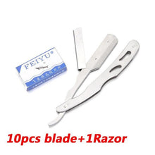 Load image into Gallery viewer, 1Pcs 2020 Hot Gold Dollar 66 Classic Shaving Straight Razor Manual Barber Razors Folding Knife Men Stainless Steel Shaving Razor - OnPointe Cutlery & Shaving Company