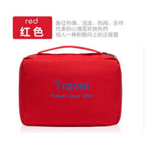 Lade das Bild in den Galerie-Viewer, Large Capacity Travel Cosmetic Bag Men Wash Shaving Bag Waterproof Women Toiletry Storage Organizer Bag Makeup Kits Hanging Bag - OnPointe Cutlery & Shaving Company