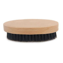 Load image into Gallery viewer, 2020 New Natural Hemu Beard Brush For Men Bamboo Face Massage That Works Wonders To Comb Beards and Mustach - OnPointe Cutlery & Shaving Company