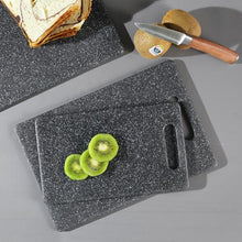 Load image into Gallery viewer, Square Cutting Board Imitation Marble Environmental Protection Cutting Board Plastic Kitchen Fruit And Vegetable Cutting Board - OnPointe Cutlery & Shaving Company