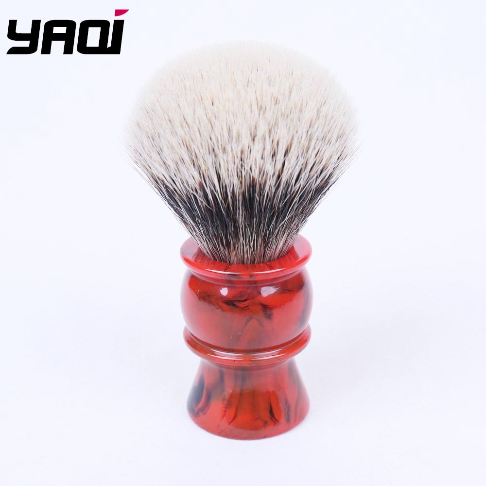 Yaqi 24MM Two Band Badger Hair Shaving Brush - OnPointe Cutlery & Shaving Company 