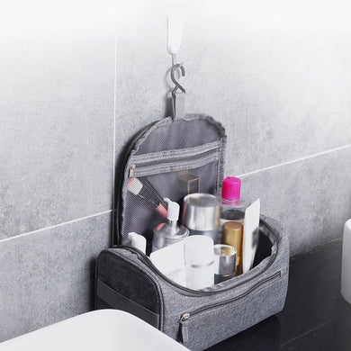 Unisex Hanging Toiletry Travel Bag Makeup Healthcare  Organizer For Bathroom Shower Shaving Accessory Cosmetics Storage - OnPointe Cutlery & Shaving Company 