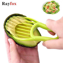 Charger l&#39;image dans la galerie, 3 In 1 Avocado Slicer Shea Corer Butter Fruit Peeler Cutter Pulp Separator Plastic Knife Kitchen Vegetable Tools Kitchen Gadgets - OnPointe Cutlery &amp; Shaving Company 
