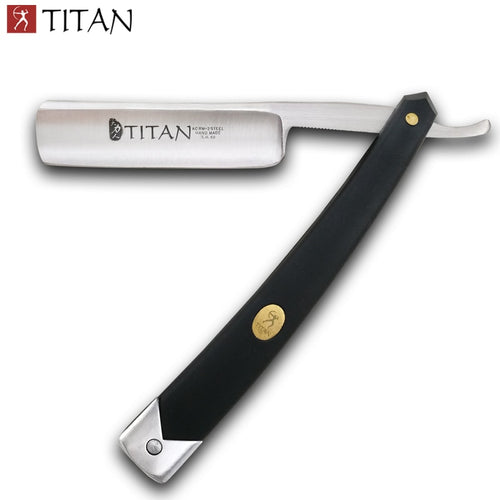 Titan shaving razor  sharp already straight razor for men free shipping - OnPointe Cutlery & Shaving Company 