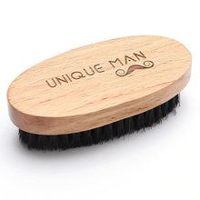 Cargar imagen en el visor de la galería, 2020 New Natural Hemu Beard Brush For Men Bamboo Face Massage That Works Wonders To Comb Beards and Mustach - OnPointe Cutlery &amp; Shaving Company 
