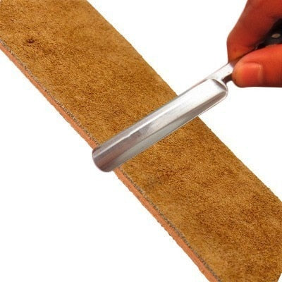 Genuine Leather Strop Strap Barber Straight Razor Folding Knife Knives Sharpening Shave Sharpener Sharpening Belt - OnPointe Cutlery & Shaving Company 
