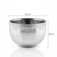 Cargar imagen en el visor de la galería, Anbbas Mens Shaving set Fine Badger Bristle Shave Brush + Stand + Bowl Cup + Soap - OnPointe Cutlery &amp; Shaving Company 
