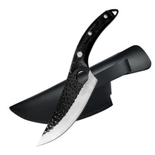Load image into Gallery viewer, Stainless Steel Kitchen Boning Knife Handmade Fishing Knife Meat Cleaver Outdoor Cooking Cutter Butcher knife Cutter - OnPointe Cutlery &amp; Shaving Company 
