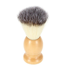 Load image into Gallery viewer, Salon Men Facial Beard Shaving Brush Wooden Handle Badger Hair Men&#39;s Shaving Brush Barber Face Cleaning Safety Razor Brush - OnPointe Cutlery &amp; Shaving Company 
