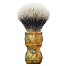 Load image into Gallery viewer, dscosmetic 24mm Galaxy resin handle 2 band badger hair shaving brush for man shave - OnPointe Cutlery &amp; Shaving Company 
