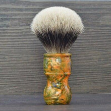 Load image into Gallery viewer, dscosmetic 24mm Galaxy resin handle 2 band badger hair shaving brush for man shave - OnPointe Cutlery &amp; Shaving Company 
